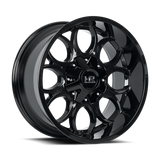 Hardrock Offroad Horseshoe H713 Gloss Black wheel