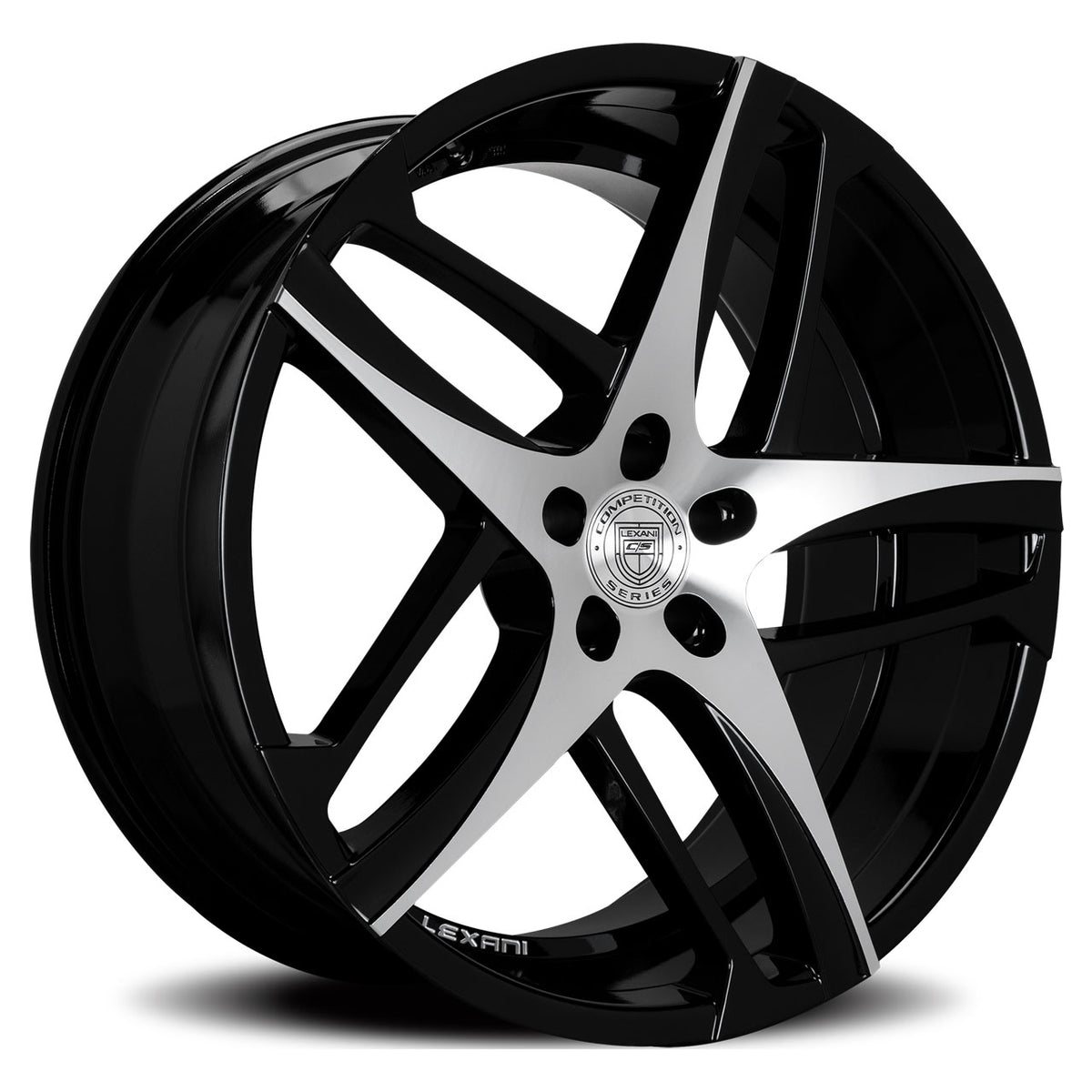 Lexani BAVARIA Black/Machined wheel