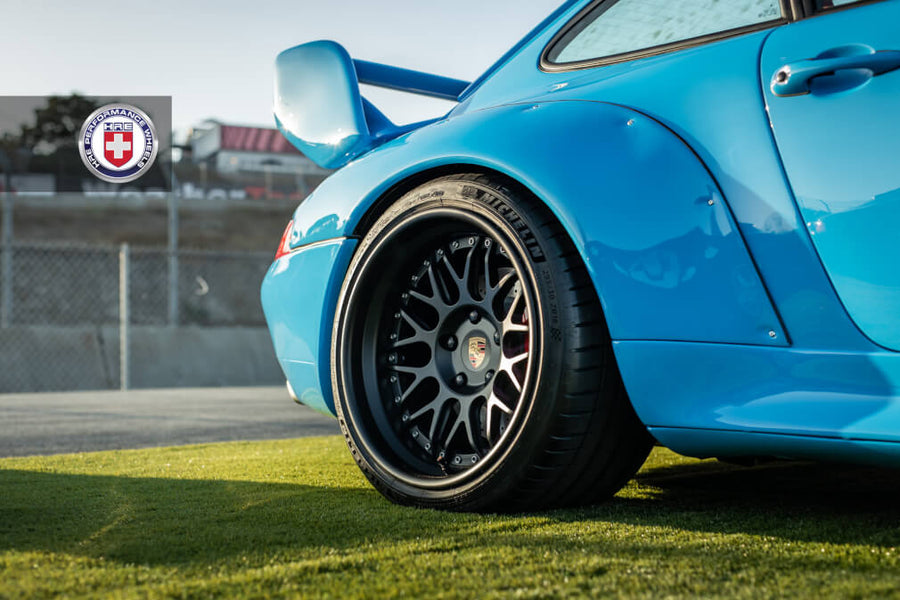 HRE C100 forged wheel on Porsche 993 RSR