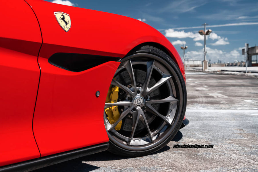 HRE S204 forged wheel on Ferrari Portofino