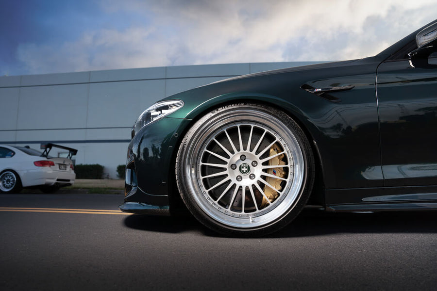 HRE 309 forged wheel on BMW M5