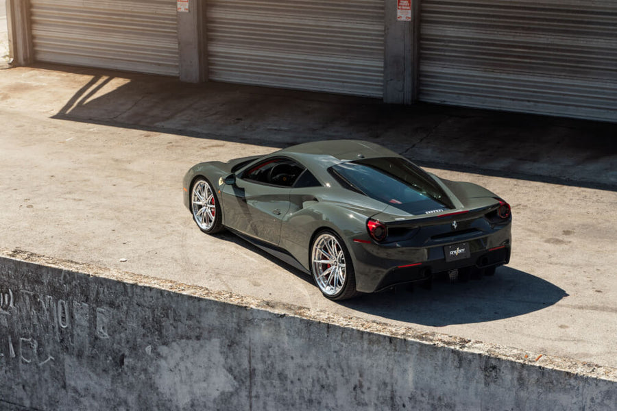 HRE S104SC forged wheel on Ferrari 488 GTB