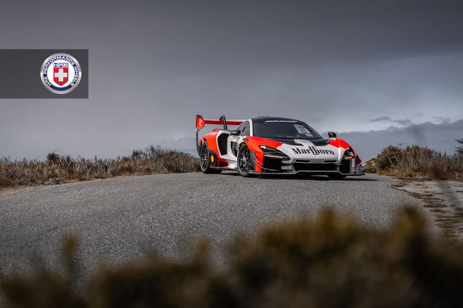 HRE HX101 forged wheel on Mclaren Senna GTR