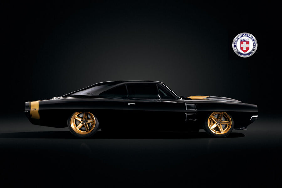HRE Tusk forged wheel on Ringbrothers Tusk 1970 Dodge Charger