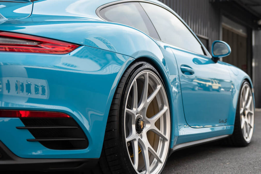 HRE 521M forged wheel on Porsche 9912 Turbo S