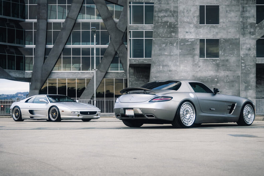 HRE 515 GTM forged wheel on Mercedes Benz SLS AMG