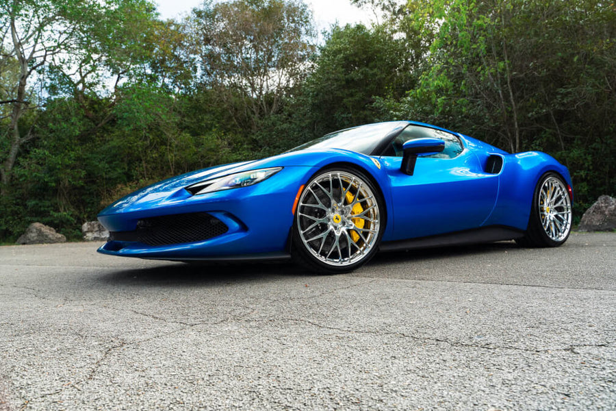 HRE 520M forged wheel on Ferrari 296 GTB