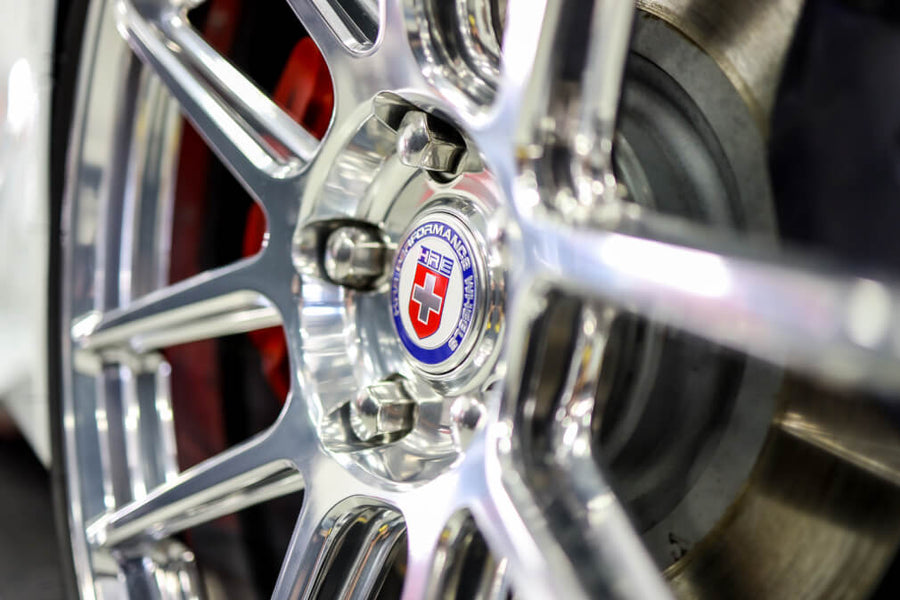 HRE RC104 forged wheel on Chevrolet Corvette C8