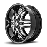 Diablo Elite DE 22x9.5 +35 gloss black premium Euro wheel