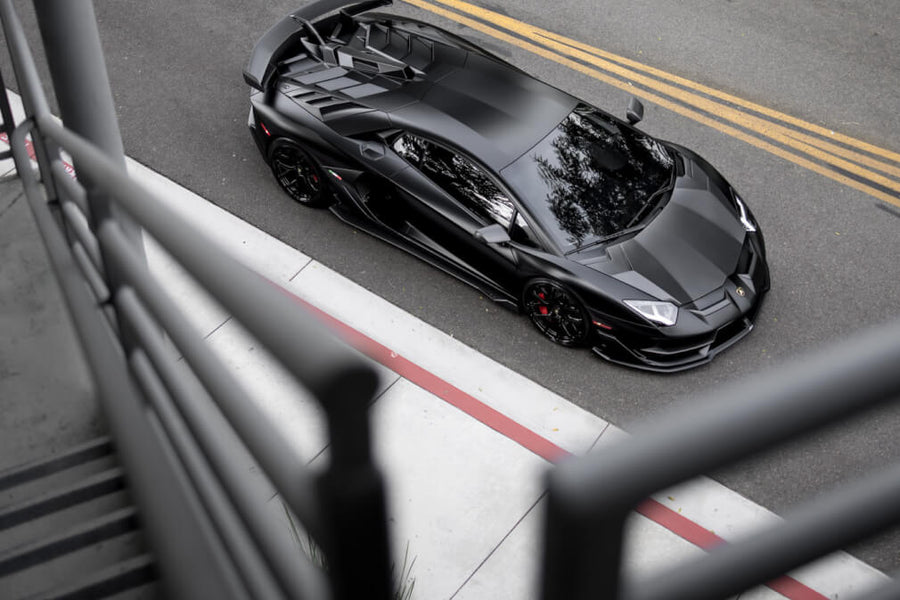 HRE R161 Lightweight forged wheel on Lamborghini Aventador SVJ