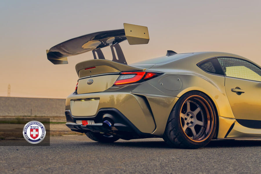 HRE C106 forged wheel on Subaru BRZ Widebody