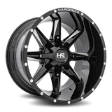Hardrock Offroad Hardcore H703 Gloss Black Milled wheel