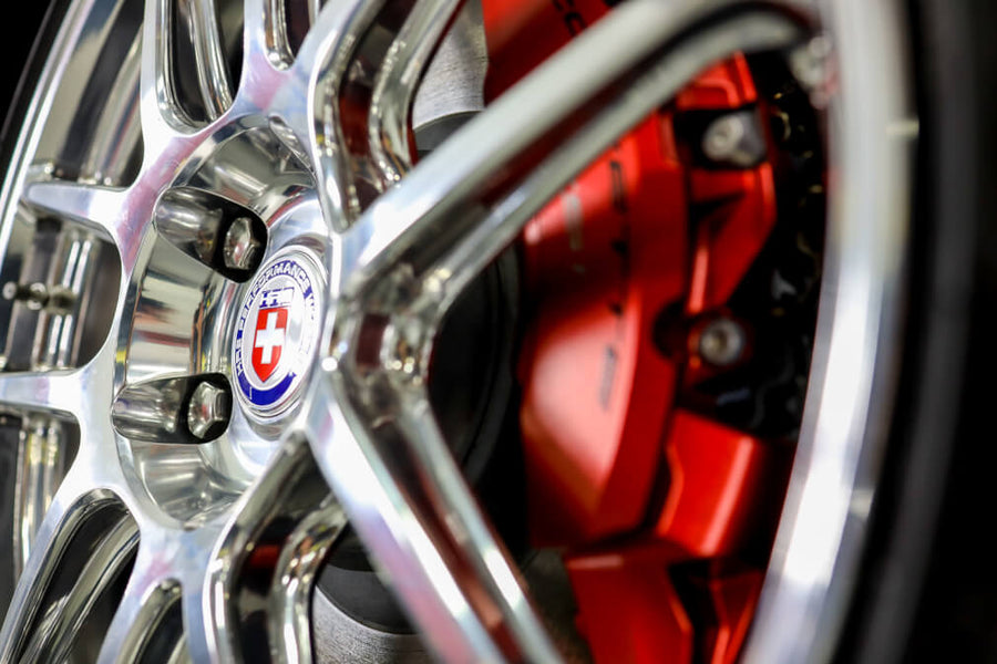HRE RC104 forged wheel on Chevrolet Corvette C8