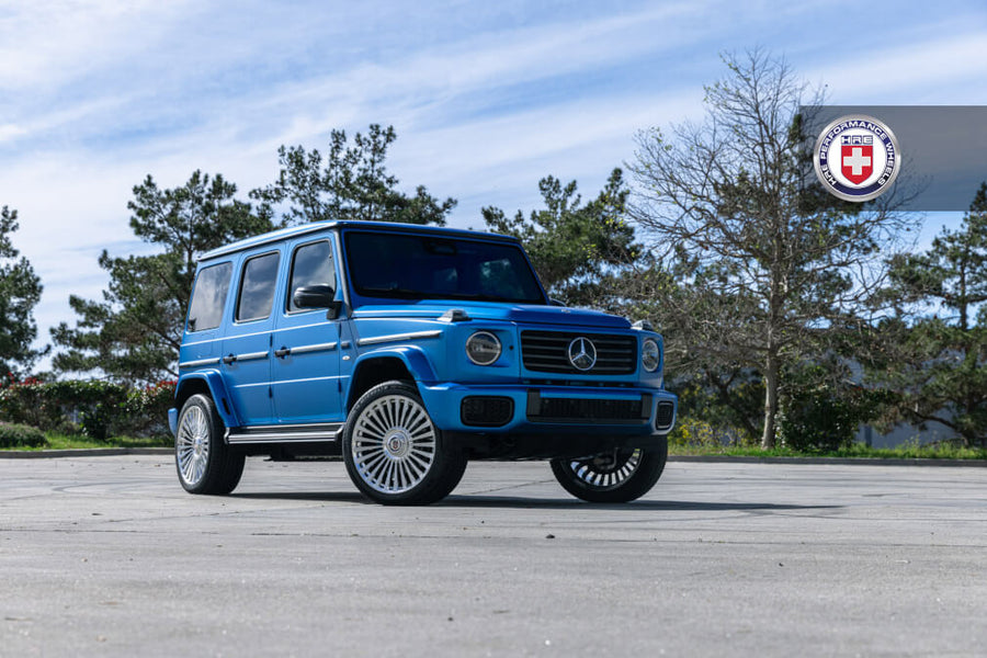 HRE L103M forged wheel on Mercedes Benz G 580