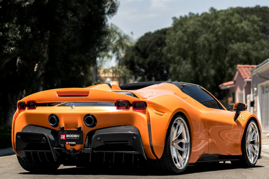 HRE S201H forged wheel on Ferrari Sf90 Spider