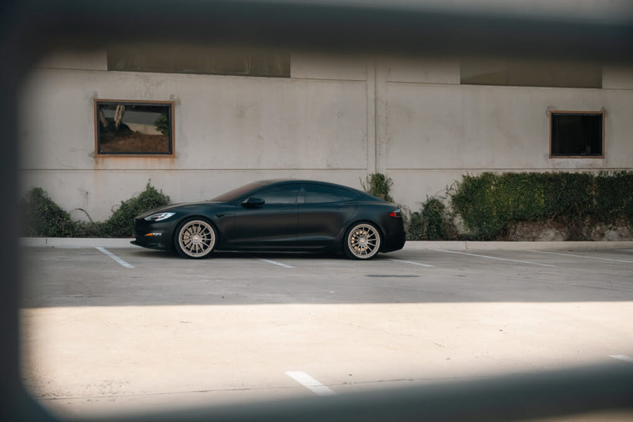 HRE 313 GTS forged wheel on Tesla Model S Plaid