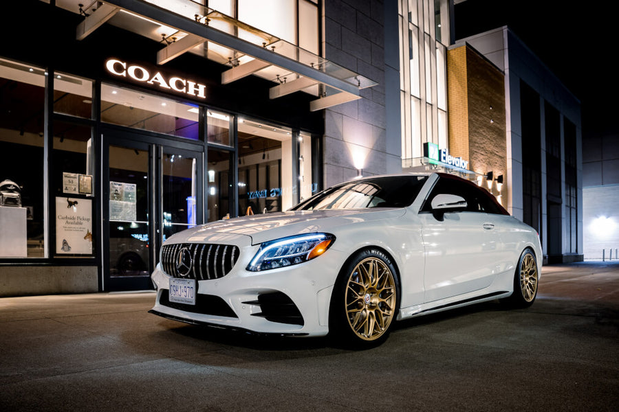 HRE RC100 forged wheel on Mercedes Benz C300