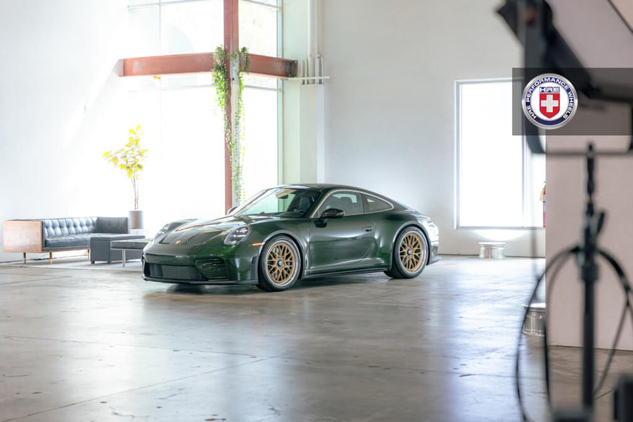 HRE 520 forged wheel on Porsche 9922 GT3 Touring