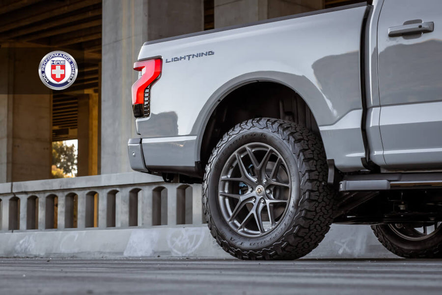 HRE P161 forged wheel on Ford F 150 Lightning