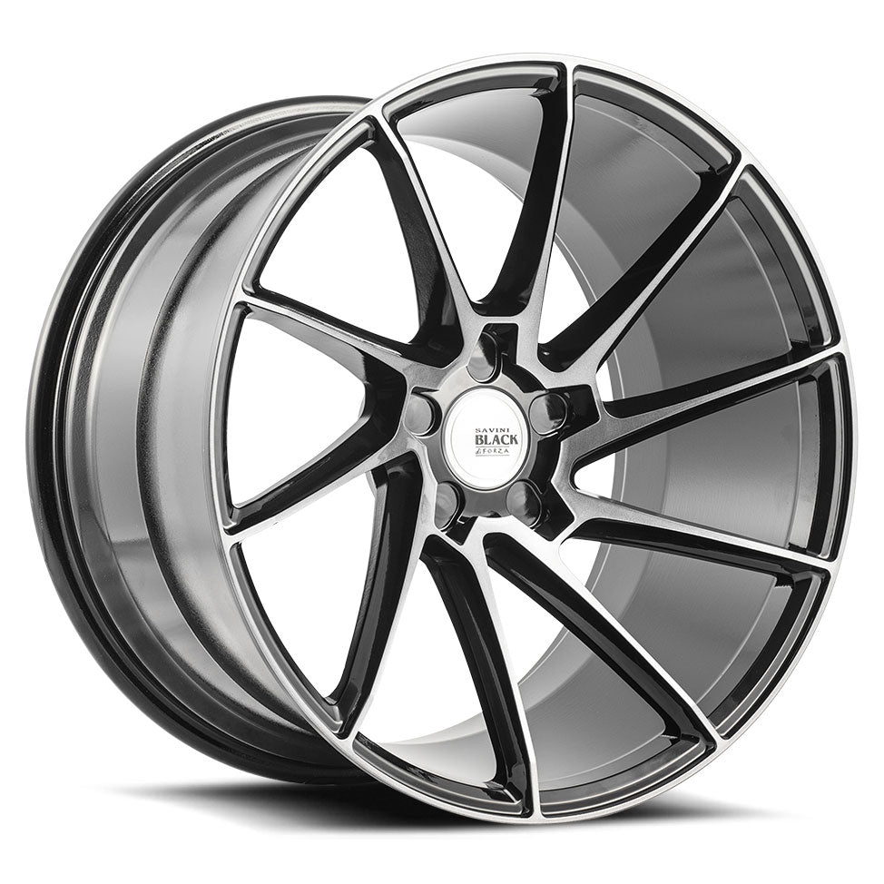 Savini BM15 Black/Machined wheel