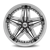 Diablo Blitz G1 22x9.5 +40mm Chrome