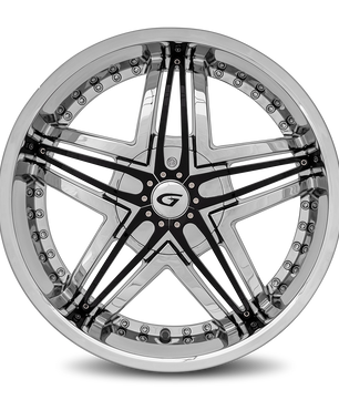 Diablo Blitz G1 22x8.5 18mm Chrome