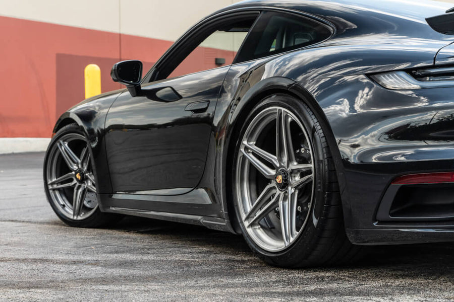HRE P107SC forged wheel on Porsche 992 Turbo S