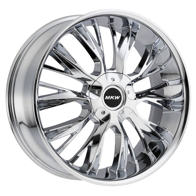 MKW M122 Chrome wheel