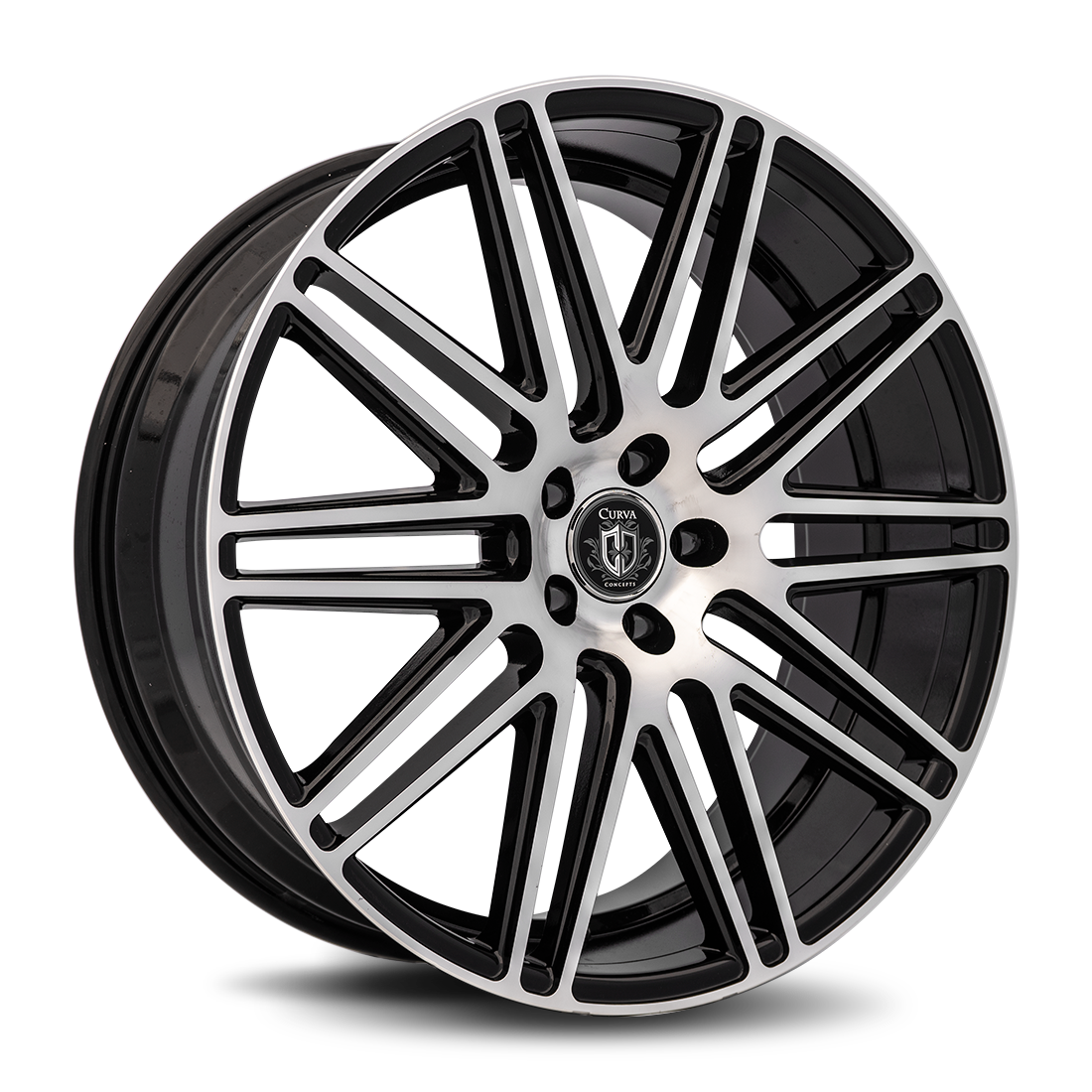 Curva C50 Black Machine Face wheel