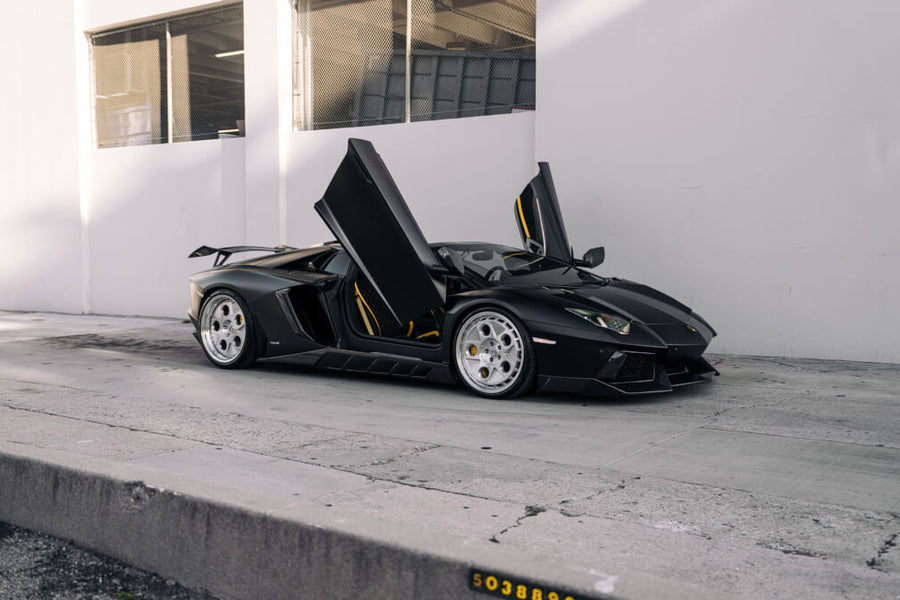 HRE 454 GTM forged wheel on Lamborghini Aventador S