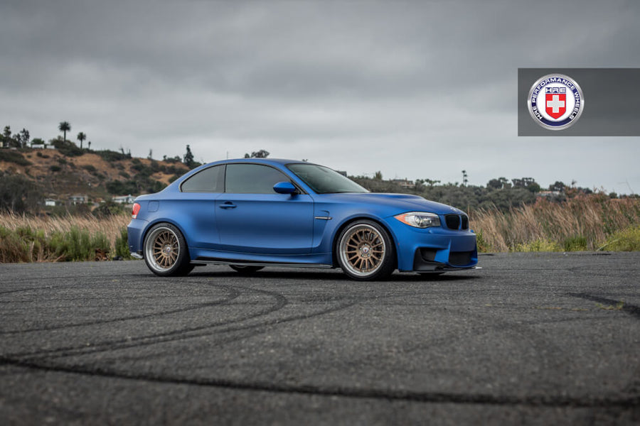 HRE C109 forged wheel on BMW 1M