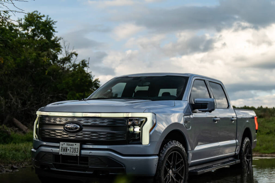 HRE P161 forged wheel on Ford F 150 Lightning