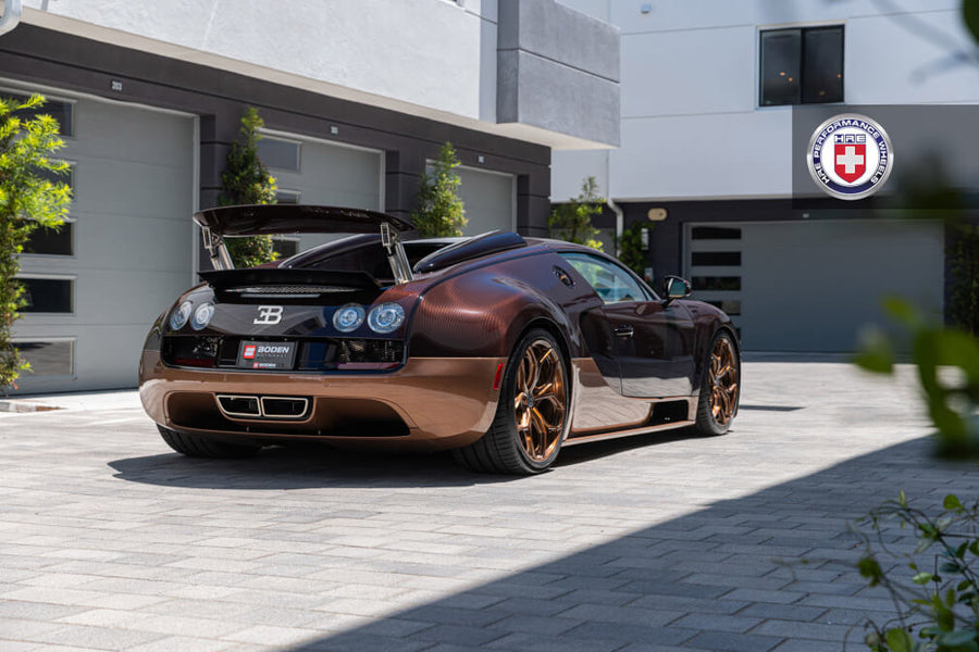 HRE P111SC forged wheel on Bugatti Veyron Grand Sport Vitesse Rembrandt