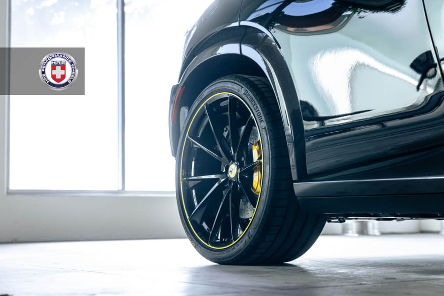 HRE P204 forged wheel on Ferrari Purosangue