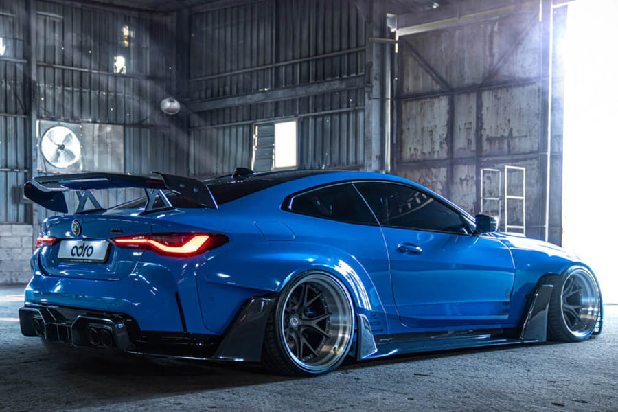 HRE S101 forged wheel on BMW M4 Widebody