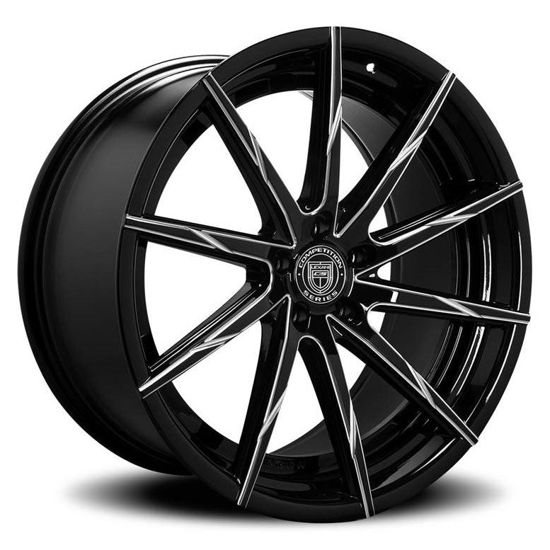 Lexani CSS-15 Black/Machined wheel