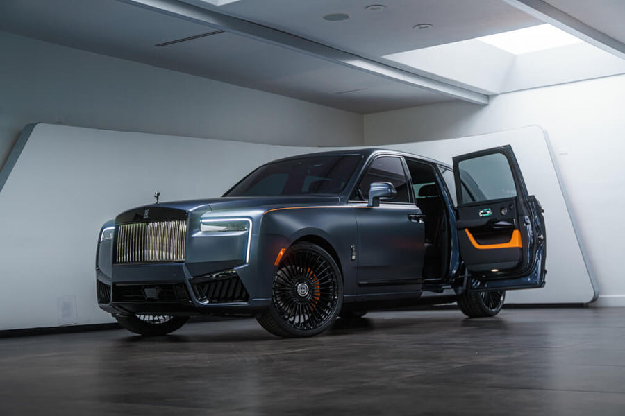 HRE L109M forged wheel on Rolls Royce Cullinan Series II Black Badge