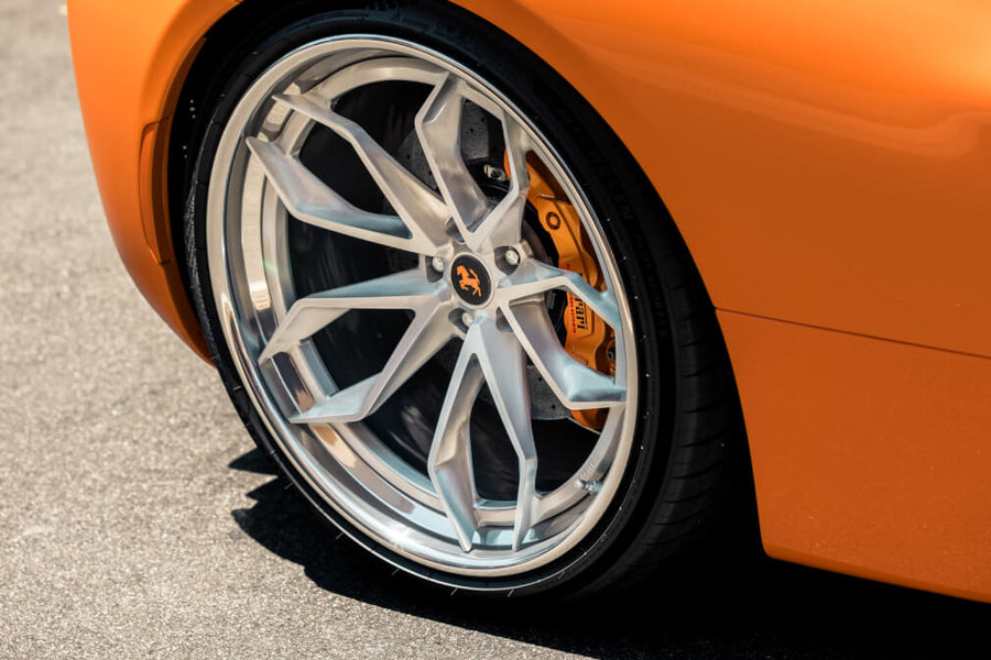 HRE S201H forged wheel on Ferrari Sf90 Spider