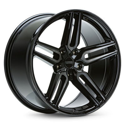 Vossen HF-1 Black/Machined wheel