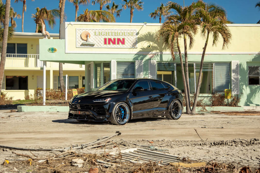 HRE S204H forged wheel on Lamborghini Urus Widebody