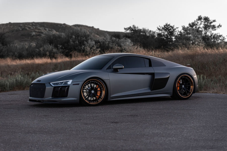 HRE S104 forged wheel on Audi R8