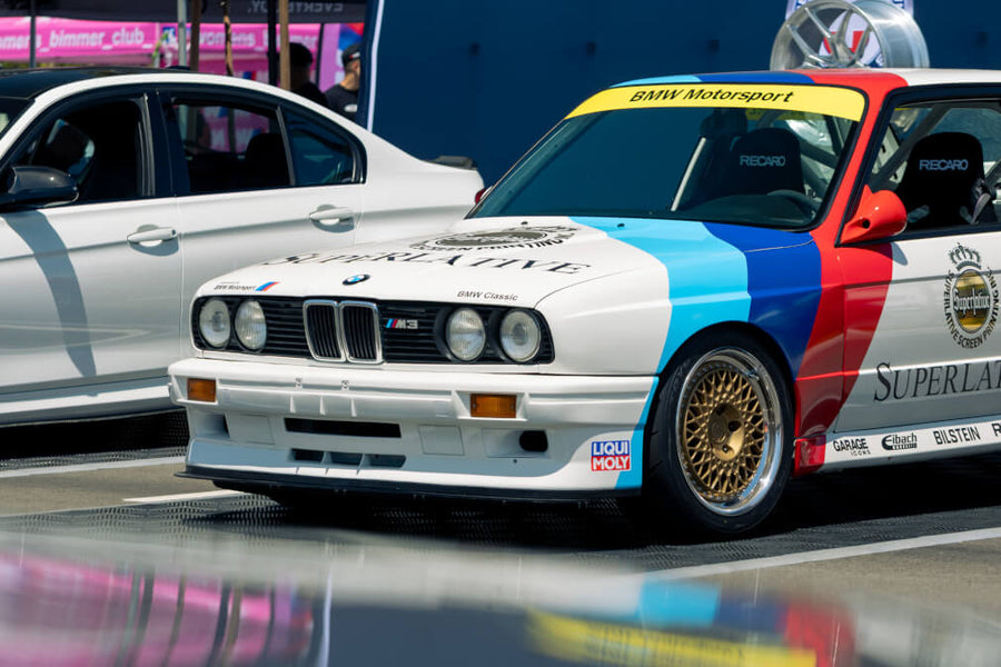 HRE 501 forged wheel on BMW E30 M3