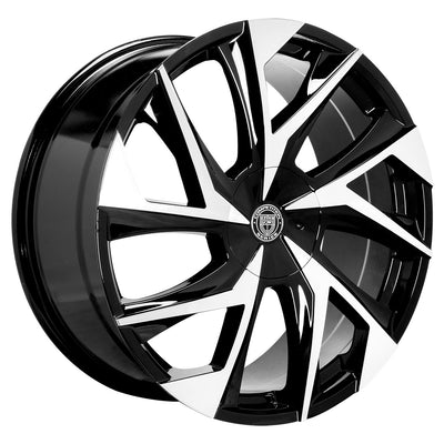 Lexani GHOST Black/Machined wheel