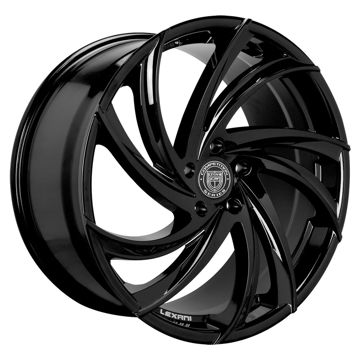 Lexani TWISTER Black wheel