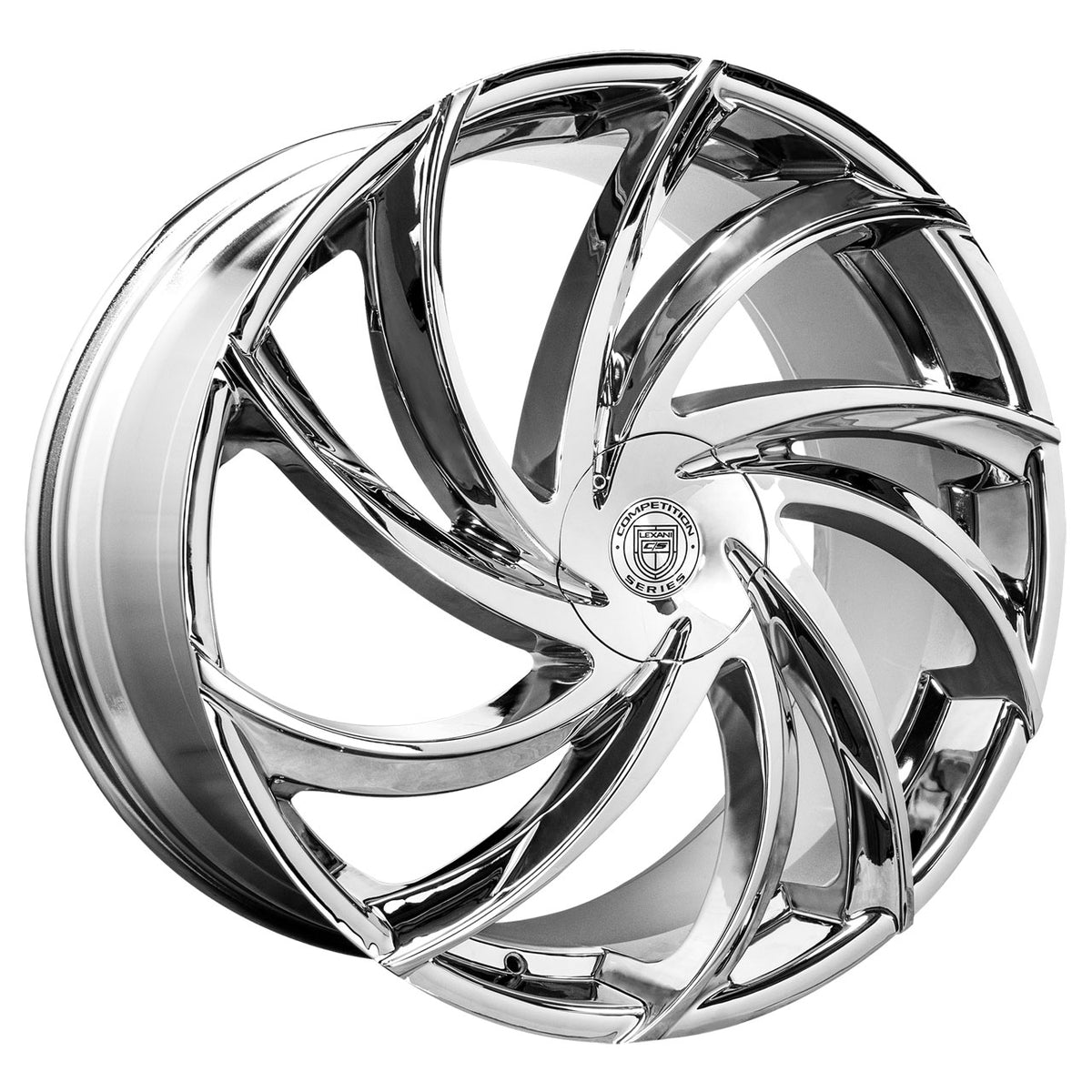Lexani TWISTER CVR Chrome wheel