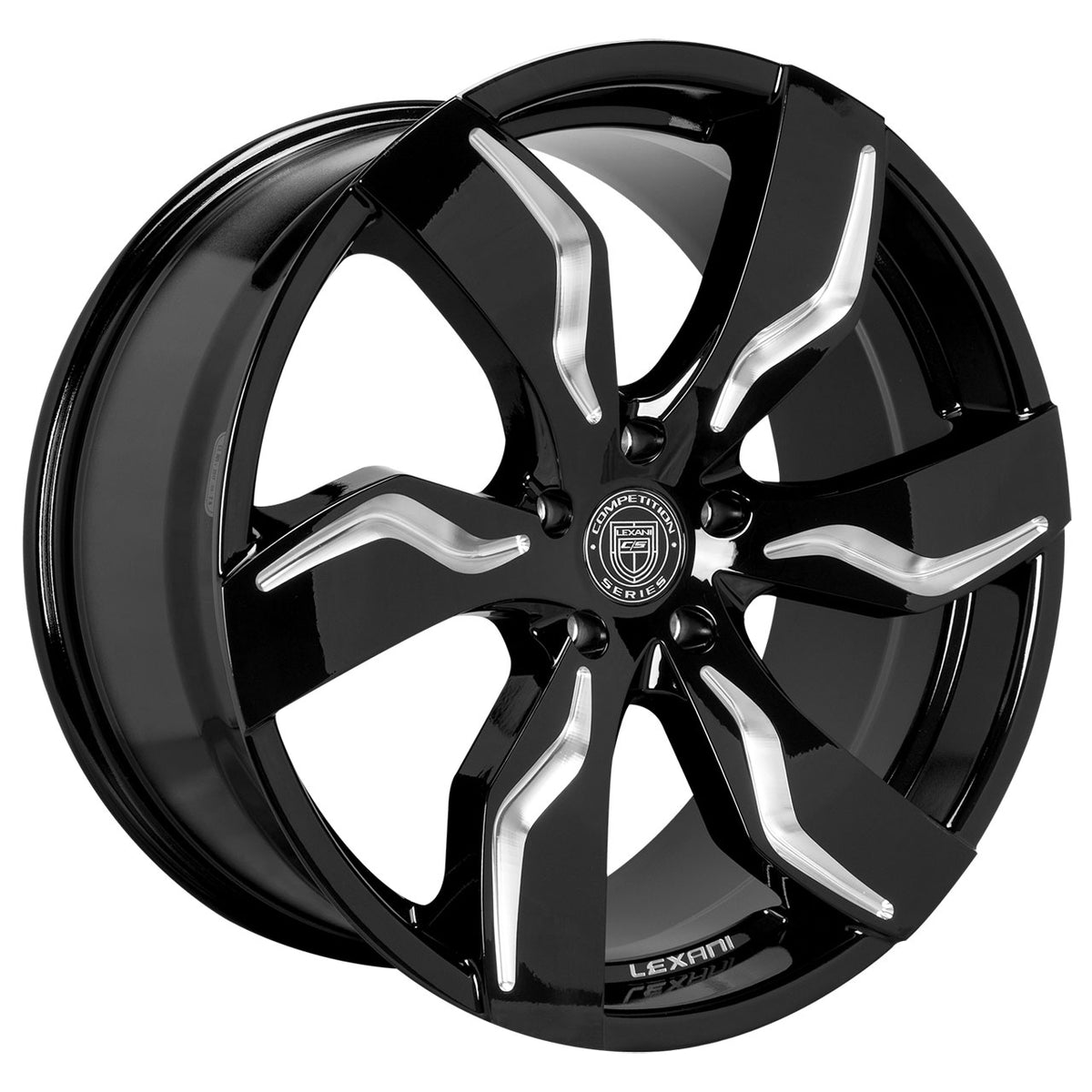 Lexani ZAGATO Black/Machined wheel