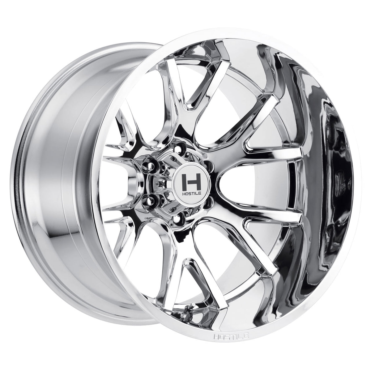 Hostile H113 RAGE Chrome wheel