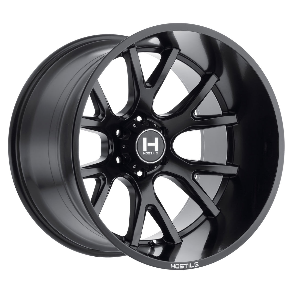 Hostile Rage Black wheel