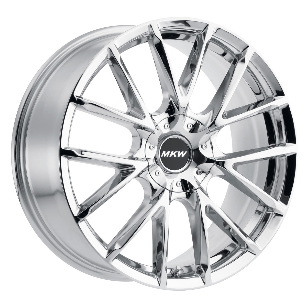 MKW M123 Chrome wheel