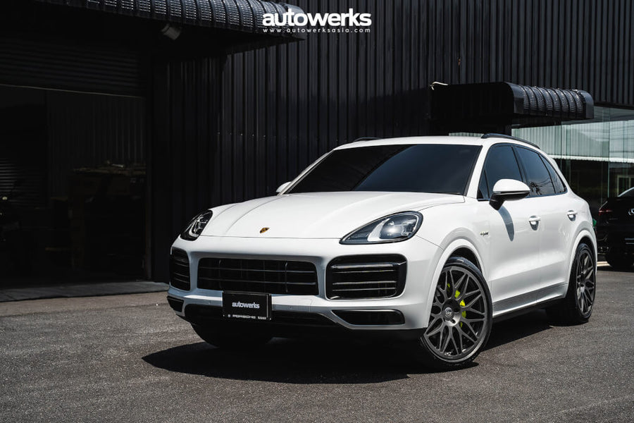HRE 300M forged wheel on Porsche Cayenne E Hybrid